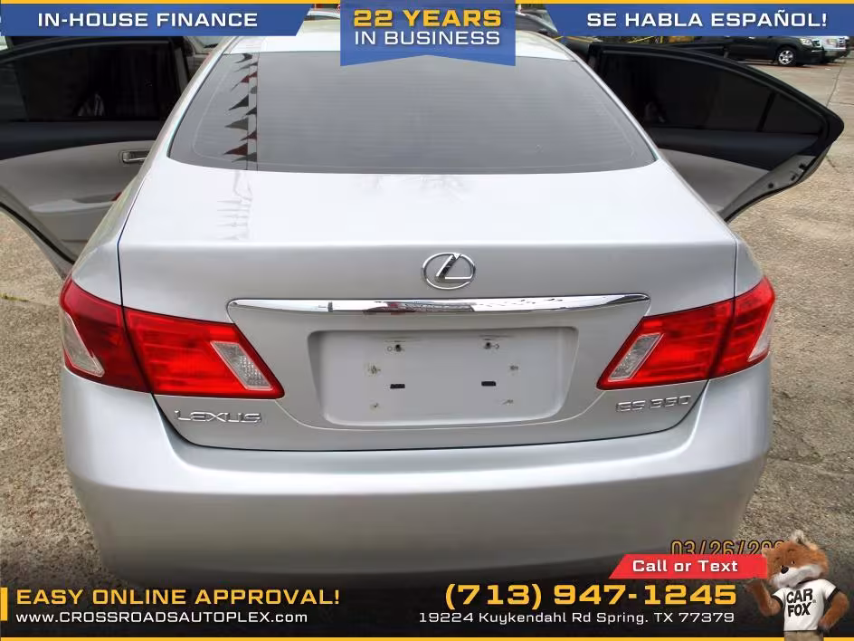 2007 Lexus ES 350 - JTHBJ46G472132712 - Image #10