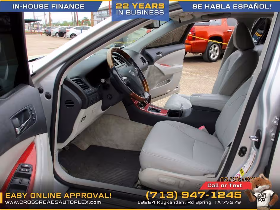 2007 Lexus ES 350 - JTHBJ46G472132712 - Image #8