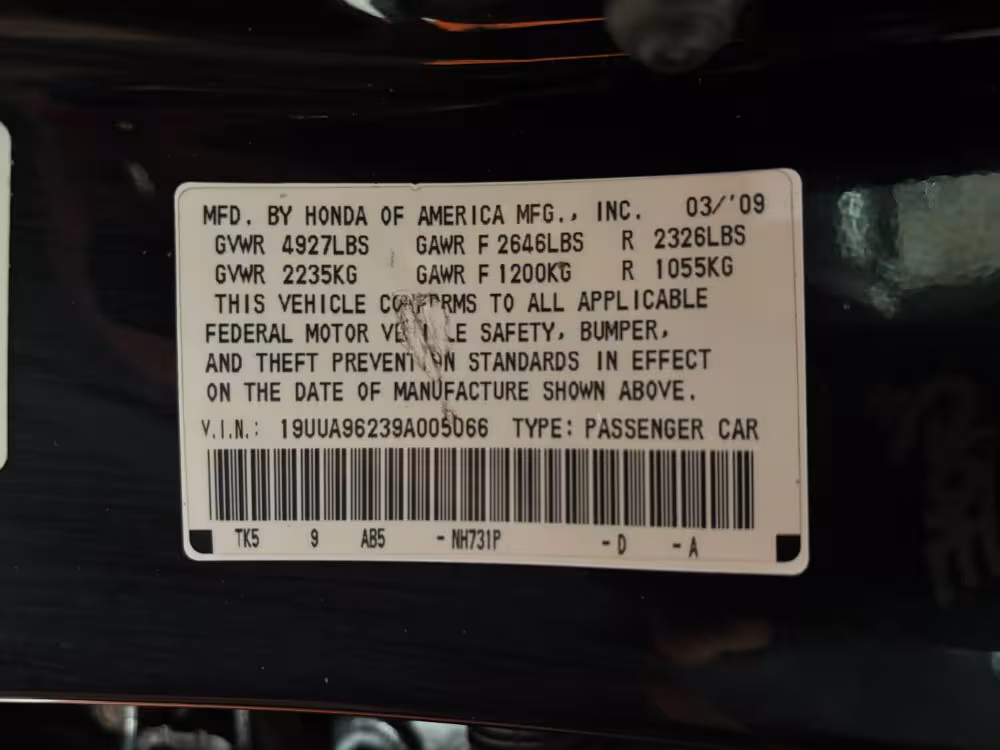 2009 Acura TL - 19UUA96239A005066 - Image #41