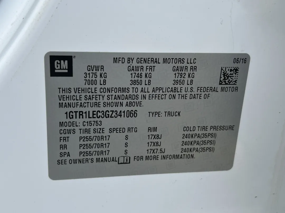 2016 GMC Sierra 1500 - 1GTR1LEC3GZ341066 - Image #41