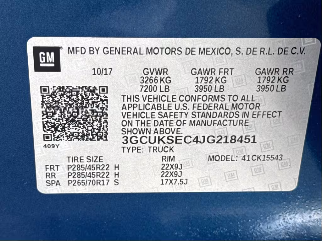 2018 Chevrolet Silverado - 3GCUKSEC4JG218451 - Image #18