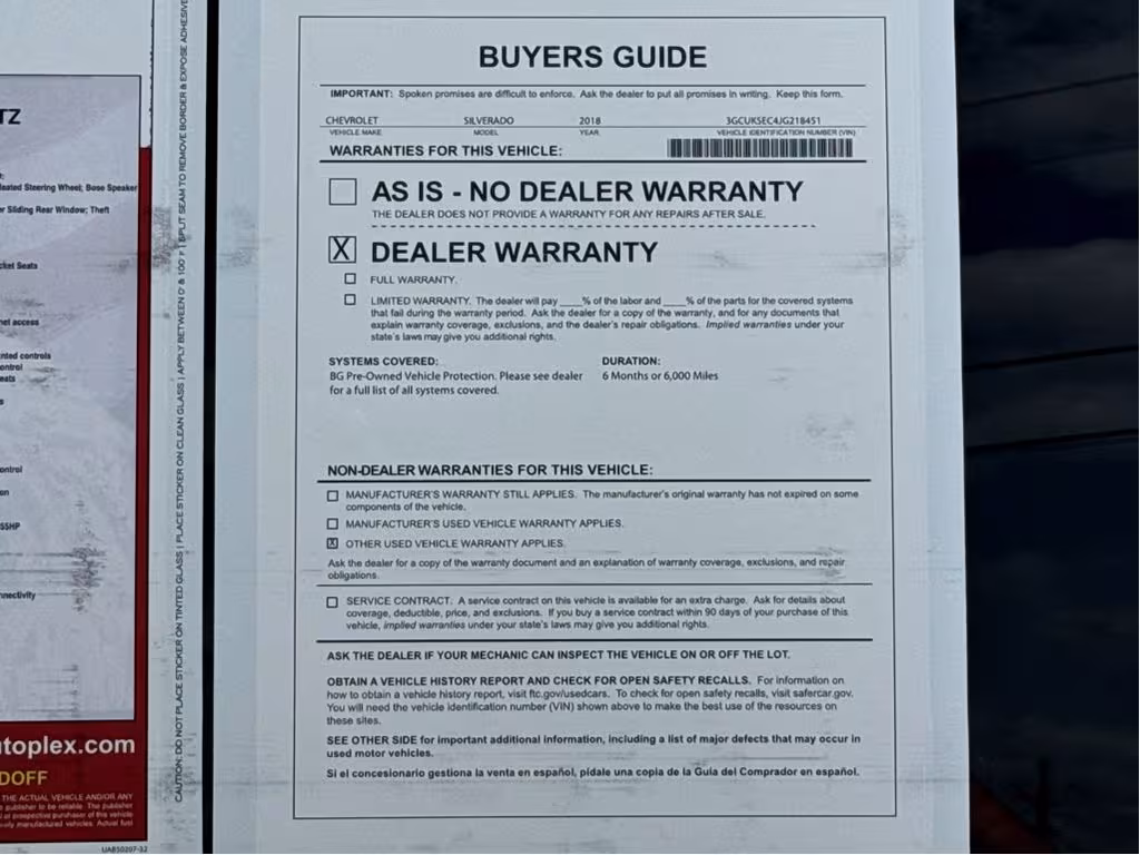 2018 Chevrolet Silverado - 3GCUKSEC4JG218451 - Image #22