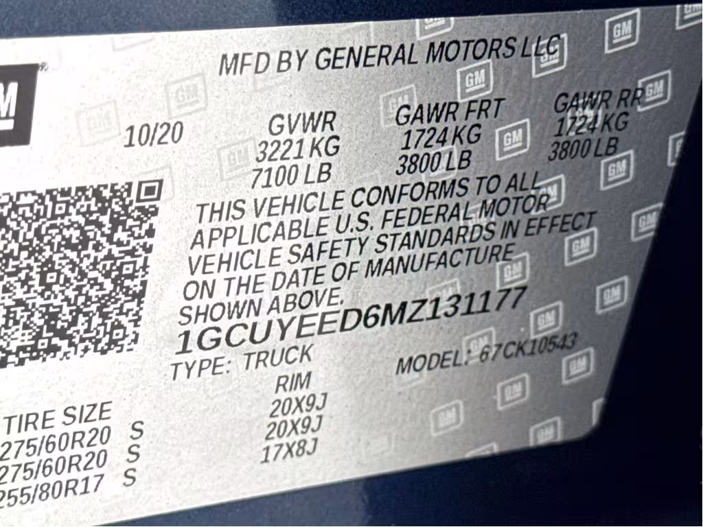 2021 Chevrolet Silverado - 1GCUYEED6MZ131177 - Image #25